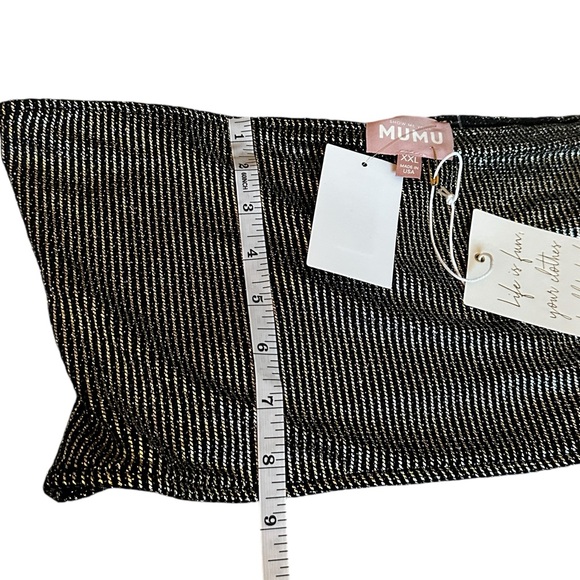 Show Me Your MuMu Tempo Tube Top Disco Glitz Plus Size 2X- NWT - Picture 8 of 14